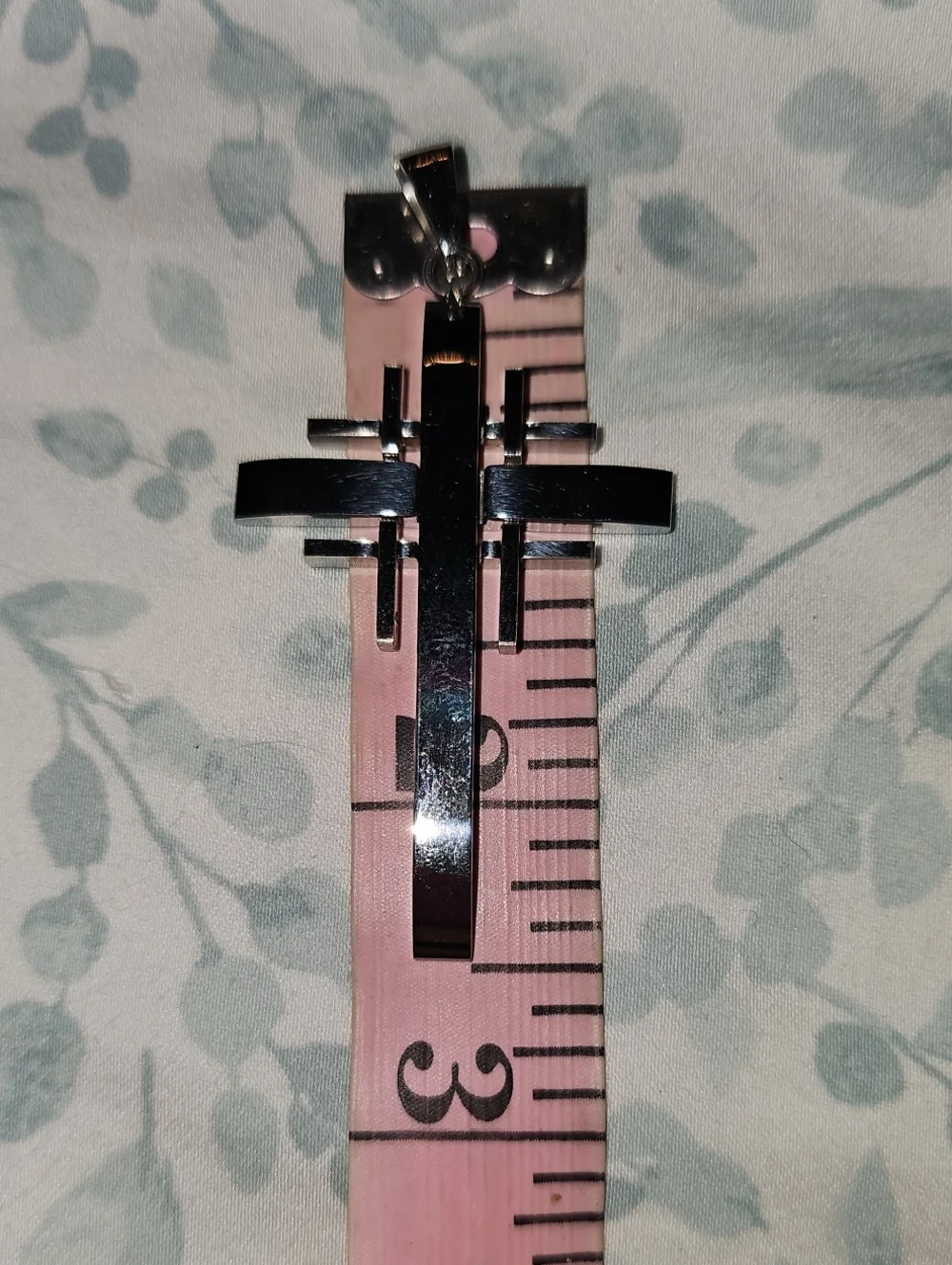 Unbranded Stainless Steel Cross Pendant